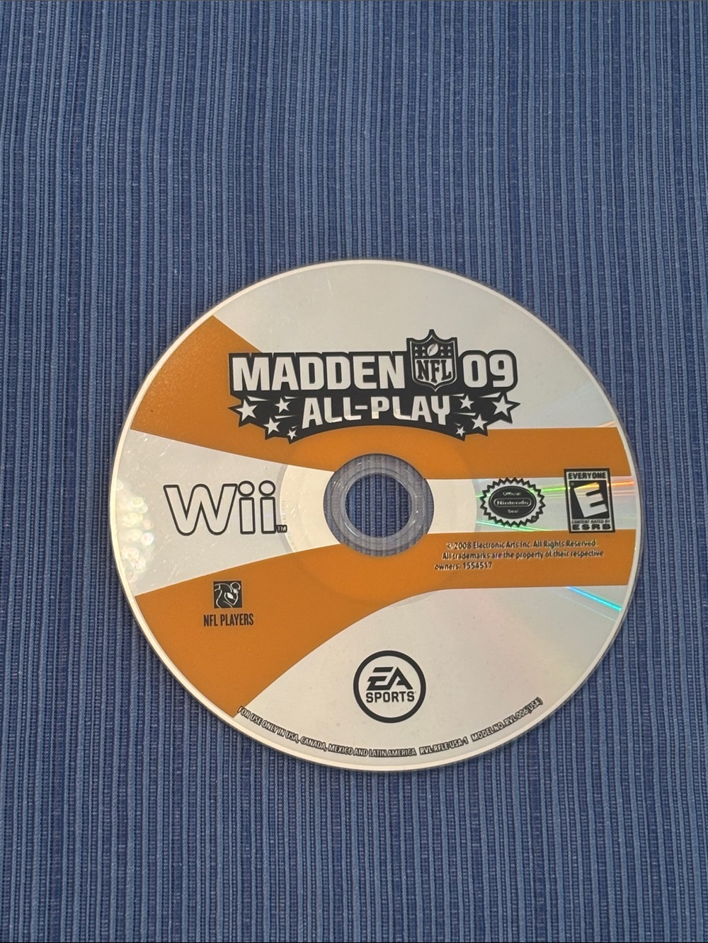 Madden 09 All-Play - Nintendo Wii Game
